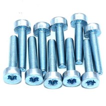 전동공구부품 예초기부품 잔디깍기 10pks t27 torx bolt m5 x 25 for stihl makita dolmar oleo-mac 전기톱 bruchutter 송풍기, 없음