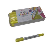 문교화학 문교멀티초크펜 분필/친환경 워터초크, 노랑