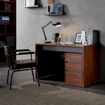 동서가구 유주얼 멀바우 1200 컴퓨터 책상+3단서랍장 DF63745I