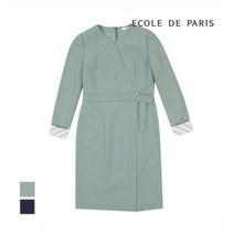 [에꼴드파리] 랩스타일 트임넥 원피스_PB03WOA001D