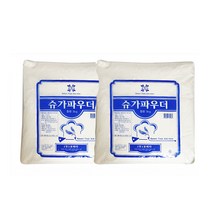슈가파우더 3kg 꼬미다 마카롱 슈가파우다 쿠키 아이싱 베이킹재료, 꼬미다 슈가파우더 3kg