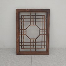 전통공예 한옥나무창틀 문살 한옥창문 문살 벽장식 초가집소품 인테리어 엔틱소품 빈티지소품