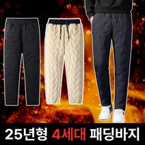 [열손실 차단]브렉스 작업용 방풍 패딩바지 양털 기모