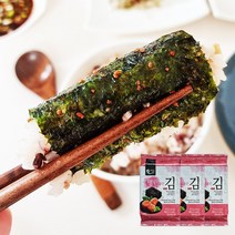 명란품은김 맛있는 밥도둑 명란 맛김 도시락 조미 김 24봉, 명란품은김 24봉