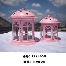 앤티크 철제 방풍유리 캔들 홀더 말-178452, 옵션08