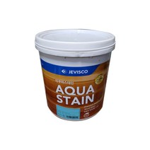 제비스코 수성스테인 3.7L 친환경 무독성 나무 목재 아쿠아스테인, 613 앤틱그레이, 3700ml, 1개