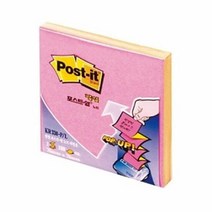 3M 포스트잇팝업리필 KR330-P/L.핑크/레몬, 단품