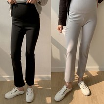 스위트플러스 임부복 스판 오마이 세미 나팔 임산부 만삭 팬츠