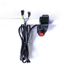 전동 킥보드 스쿠터 스로틀 bicicleta electrica 액세서리 전압 led 디스플레이 12v 24v 36v 48v 60v 72v 84v 전자 자전거 전원 잠금 v, 3단 속도