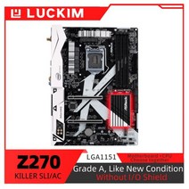 리퍼브 Z270 킬러 SLI/AC 마더 보드 LGA1151 DDR4 7 세대 및 6 지원 i7 / i5/i3/펜티엄