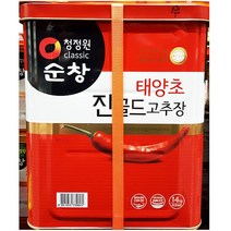 고추장 진골드 대상 14kg 별4 청정원 순창 말통, 상세페이지 참조