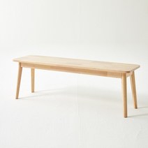 한샘 도노 내추럴 벤치형 의자