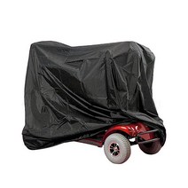 이동성 스쿠터 보관 커버 방수 여행용 휠체어 3&4륜 전기 190T 폴리에스터 태피터 보호 먼지 비 태양으로부터 - 167.6 x 61 116.8씨엠 CM(66 24 46인치) (
