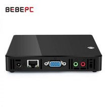 미니 PC 인텔 셀러론 1007U 윈도우 XP DDR3L HDMI 와이파이 HTPC TV 박스 저렴한 초박형 컴퓨터, 02 Intel Celeron 1007U, 04 8GB RAM 128GB SSD