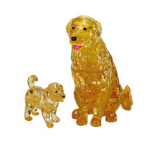 3D 크리스탈 퍼즐 강아지가족(2 Dogs)