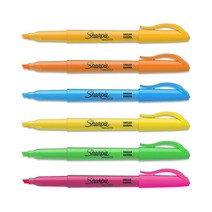 Sharpie 샤피 포켓 형광펜, 형광옐로우