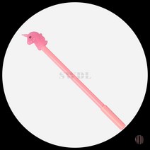유니콘 디자인 볼펜 핑크 디자인볼펜 동물볼펜 특이한볼펜