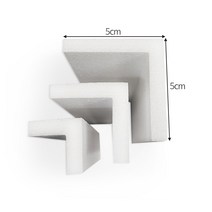 코너각대 ㄱ자스티로폼 완충재 가로세로 5cm 길이 30cm 60cm 90cm 10T15T20T 50개, 15T, 600mm