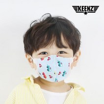 킨 KEEN즈 베이비 아기와나 유아 소형 초소형 어린이 마스크 100매 427960, 11. 동물원S 100매