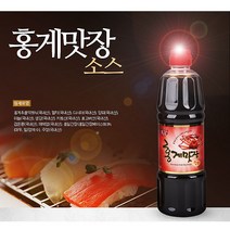 홍일 홍게 맛장소스 500ml 홍게추출액 56프로 육수 조미 간, 1개