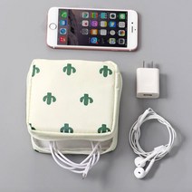 휴대용 생리대 파우치 탐폰 방수 백 사각 메이크업