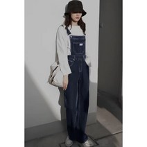 오버롤 멜빵바지 점퍼수트 팬츠 점퍼슈트 데님 캐주얼