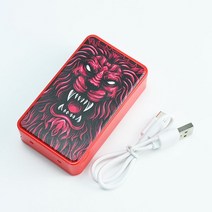 전동 160w Electric soldering iron horseshoe head welding pen 510 tip set USB 5V portable wireless cha, [03] red