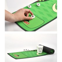 손으로 튕기는 미니볼 골프장 그림매트 가족 보드게임 교회 키즈 청소년 어린이선물