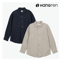 행텐 행텐 남성 데님 셔켓-BI9L072060420