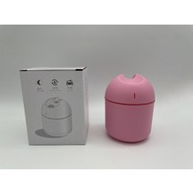 공기청정기 미니 초음파 가습기 250ML 로맨틱 라이트 USB 에센셜 오일 디퓨저 자동차 청정기 아로마 음이온, 03 분홍색