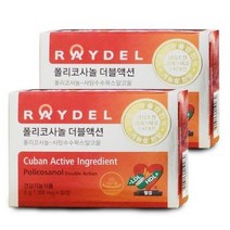 레이델 폴리코사놀 더블액션 200 mg X 30정 김명민 폴리코사놀, 2박스