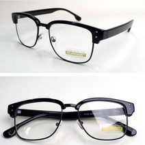 P2L 반테안경 남자하금테안경 레트로 여자연예인