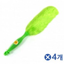 MYA537353 밀대 걸레빨기33cm-색상랜덤x4개 더스터 미니 먼지털이개 청소도구 쓱 트위스트밀대걸레, 1
