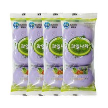버블윅 과일나라 알뜰비누 촉촉한 거품이많은 세안비누 허브비누 3px4