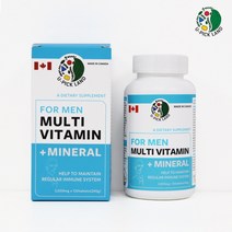 멀티비타민 포틴 종합비타민 종합영양제 미네랄 나이아신 아연 셀레늄 마그네슘 칼슘 요오드 캐나다, 2000mg, 120정