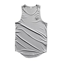 Muscleguys Mesh Sleeveless Shirts tank top men Fitness Quick Dry mens singlet buildi [A00093703]