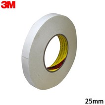 명판n장식트림 부직포 양면테이프 25mm 50M 강력접착 디지털용