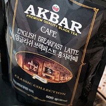 (아크바) 잉글리쉬 블랙퍼스트 홍차라떼 500g, 1개