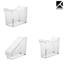 크리스탈(아크릴) 투명 바퀴달린 팬트리 수납함 3종 모음, 1. 크리스탈 소형 (슬라이스) 수납함 1P