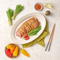 (주문 당일 도축) 퀸덕 1등급 새싹보리 무항생제 유황먹인 훈제오리 200g, 8팩