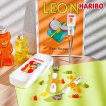 [하리보] 커틀러리 3종 케이스 세트, 오렌지