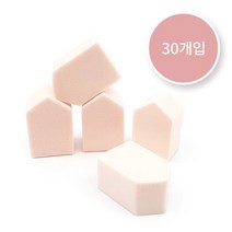 쉬즈라인 미니 퍼프 물방울 논라텍스 하우스 샵 베이스 력 스펀지 대용량 물광 _30EA, 1개, 1개
