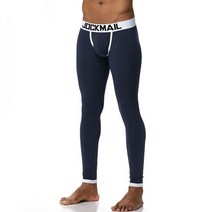 jockmail men 면 soft 편안한 긴 johns stretch termica homem pants line warm Thermal underwear bottoming pa