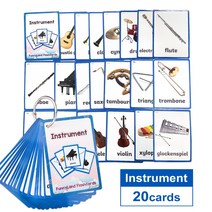 26 카테고리 760 어린이 카드 어린이 영어 음식 형용사 단어 플래시 카드 조기 교육 장난감 | 카드 장난감 | 카드, 악기