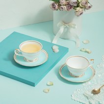 한국도자기 로얄패일블루 커피 1(2)p 1인