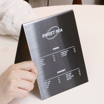 [금손간판] 카페메뉴판 A형 스탠드 메뉴판꽂이 안내판