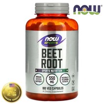 나우푸드 비트 뿌리 Sports Beet Root 550mg 180베지캡, 1개, 기본