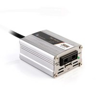 차량용인버터 자동차인버터 스마트 200w 전원 인버터 12v 220v 110v 변환기, 12v 110v(실버), 1개