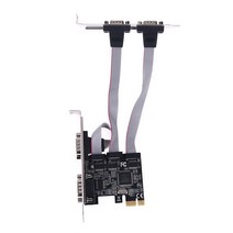 TXB071 PCI Express Add on Card 4 포트 직렬 라이저 카드 멀티 RS232 DB9 PC