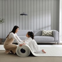 삼바텍 PVC 층간소음방지 롤매트 15mm 폭 110cm x 길이 1m, 테라조
